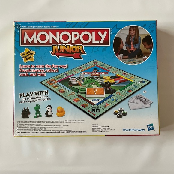 Monopoly Junior My First Monopoly Game - Picture 2 of 3